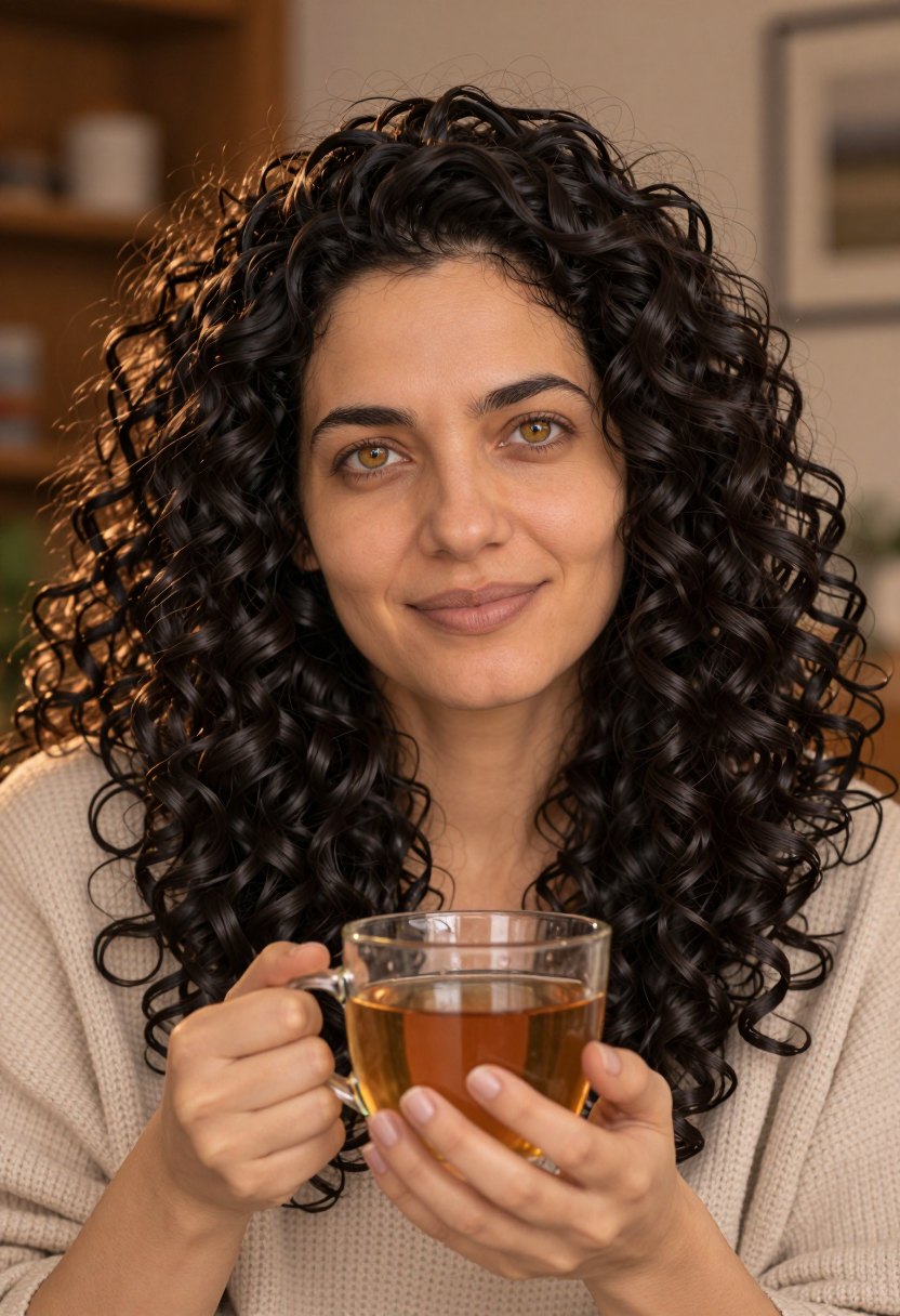 A glass of tea